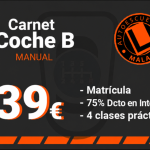 Permiso coche B Manual
