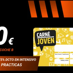 Permiso coche B Manual – Carné Joven